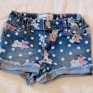 Baby Gap Toddler Girl 3T Disney Minnie Mouse Shorts.